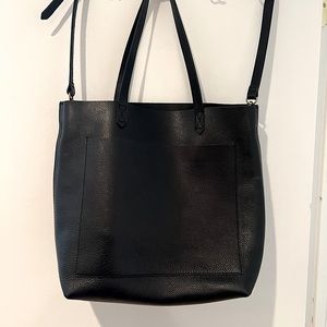 Madewell Medium Transport Tote - Black - like-new